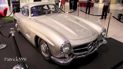 Mercedes 300sl Gullwing at Dubai Mall