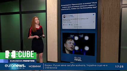 The Cube: Мъск обяви, че ще превърне Twitter в „свръхприложение за всичко“. Кои са новите неща?