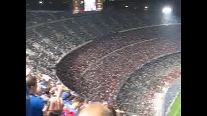 Левски Барселона Ноу Камп ! 