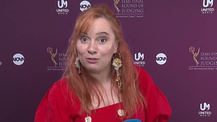 Здрава Каменова - Полуфинално журиране на Международните награди Emmy® в София