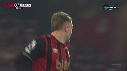 Bournemouth vs. Manchester United - 1st Half Highlights