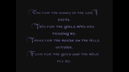Overground - One for the Money (lyrics) 