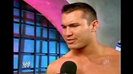 Wwe 2005.8.18 Randy Orton backstage