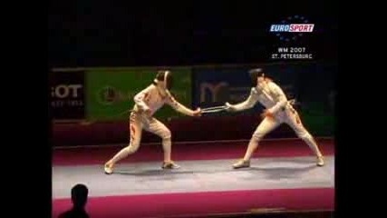 Womens Epée Final St.Petersburg 2007 bout 2