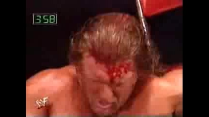 60 Minute Ironman Match Triple H Vs The Rock - Специален Съдия - Shawn Michaels 4/4