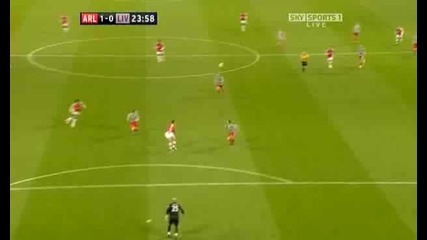Arsenal 1 - 0 Liverpool (van Persie) 21.12.08