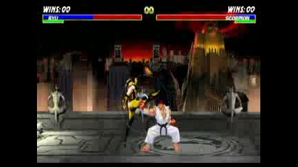 Ryu Versus Scorpion