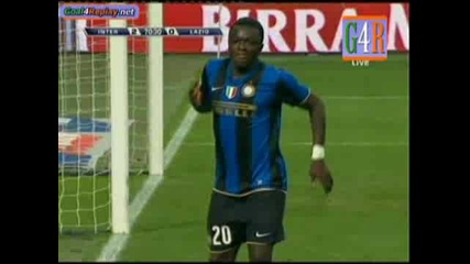 Inter - Lazio 2 - 0 (2 - 0 02/05/2009)