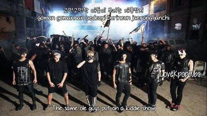 B.a.p - Whut's Poppin [eng subs, Romanization & Hangul]