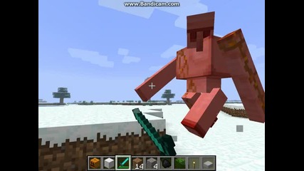 Minecraft 1.2.2 Iron Golem-iron man