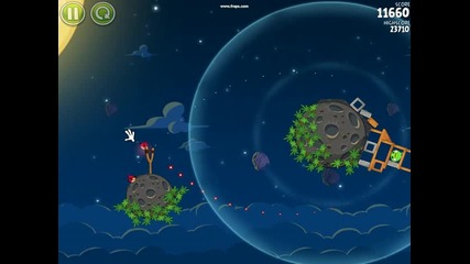 Angry Birds Space -епизод 7 Level 7