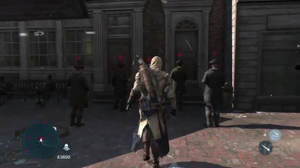 Assassin's Creed 3 Collecting Tax and Blood - Gameplay