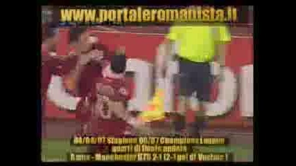 As Roma - Manchester United (2 - 1 Vucinic)
