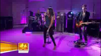 Ashley Tisdale - Its Alright, Its Ok Live On Today Show