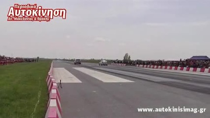 Jeep Srt8 vs Mitsubishi Evolution 7 