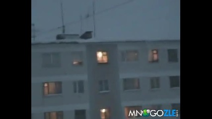 Луди руснаци в снега!!