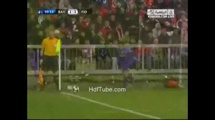 Bayern munchen vs Fiorentina 2 - 1 