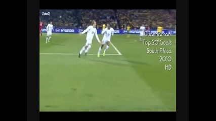 Top 20 Goals World Cup South Africa 2010 Hd!