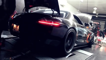 Mercedes Sls Amg - Exhaust Flame