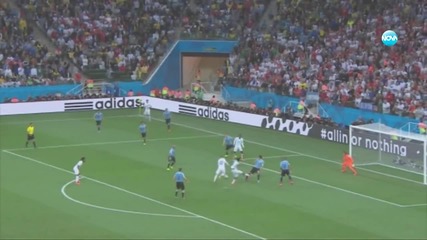 Уругвай победи Англия с 2-1! 2 гола на Луис Суарес!