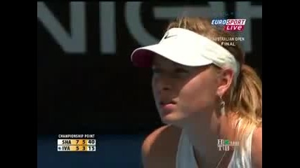 Australian Open 2008 Final Maria Sharapova - Ana Ivanovic