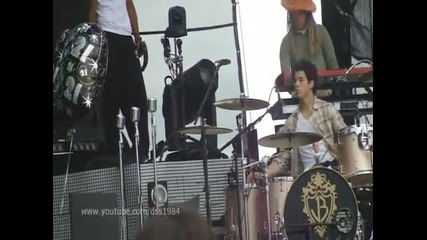 Camp Rock Tour Hershey Soundcheck - Favorite part of filming Cr2 Video Girl 