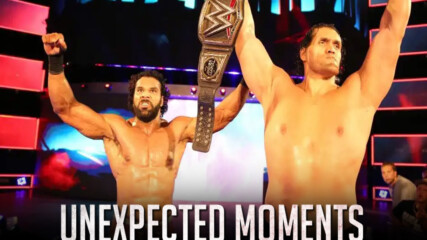 When The Great Khali returned to help Jinder Mahal and shocked the WWE Universe: WWE Now India
