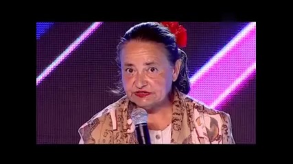 63-годишна баба се изгаври жестоко с Азис - X Factor 2 Bulgaria (09.09.2013) delogo