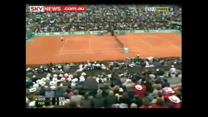 Roger Federer Wins French Open 2009 vs Soderling
