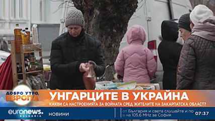 Какви са настроенията за войната сред жителите на Закарпатска област?