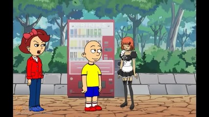 caillou goes to Japan and gets grounded!