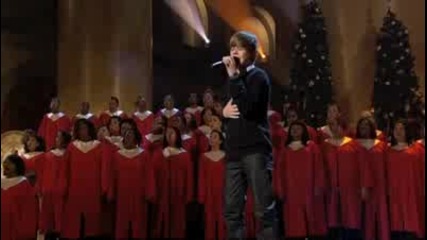 Джъстин Бийбър пее за Барак Обама - Someday at Christmas 
