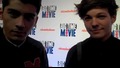 One Direction - Зейн и Луи говорят за турнето в Америка за Celebsecrets4u в Ню Йорк