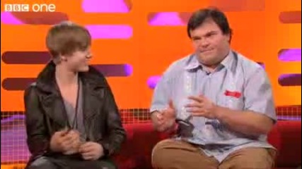 justin bieber jack black jam the graham norton show preview series 8 episode 6 bbc one