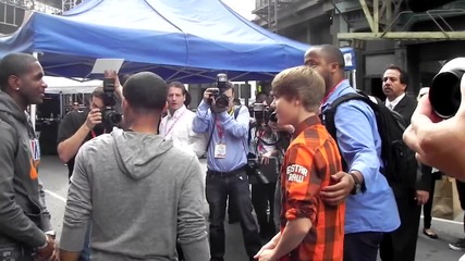 Justin Bieber Meets Richie Sambora