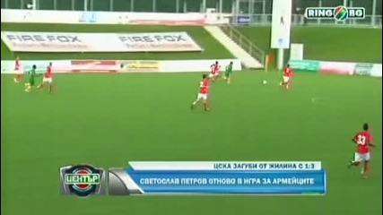 Цска - Жилина 1:3