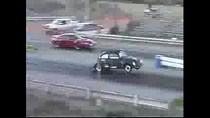 Vw Bug Vs Ford Mustang Gt