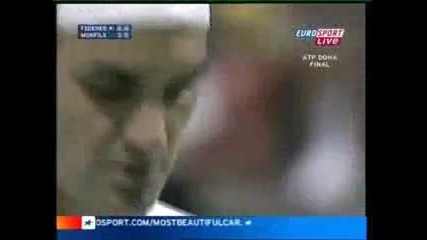 Roger Federer vs Gael Monfils 2006 Qatar Open