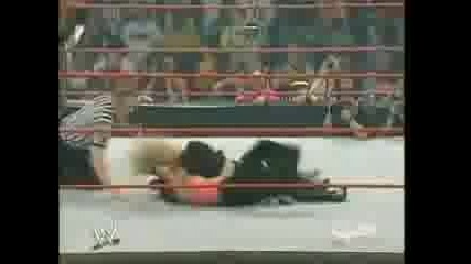 Tyson Tomko & Trish Stratus Vs. Matt Hardy & Lita (raw 6.21.04)