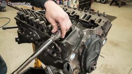 Впечатляващо ! Реставрация на стар двигател