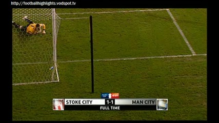 Stoke City 3 - 1 Manchester City 