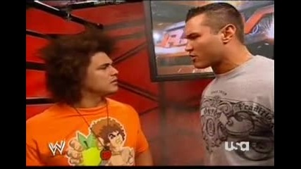 Wwe Raw 2006.8.21 Randy Orton и Carlito basktage