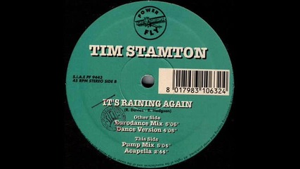 Tim Stamton - It's Raining Again (eurodance Mix)