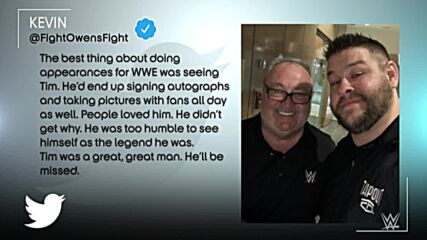 WWE honors Tim White