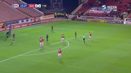 Барнзли - Нотингам 2:3 /първо полувреме/