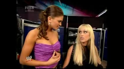 Michelle, Eve Torres & Maria Backstage