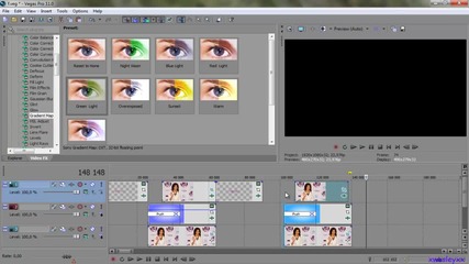 Sony Vegas Tutorial || Effect 12
