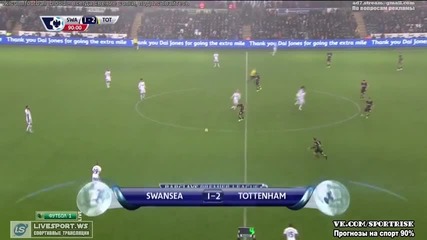 Суонзи 1:2 Тотнъм 14.12.2014