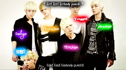 B.a.p Punch [eng Sub + Rom + Han]