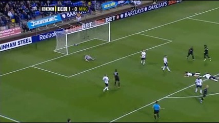 Tevez - Man City 1 - 1 Bolton Wanderers
